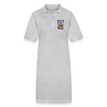 Alaska_Donny - Stanley/Stella Frauen Bio-Polokleid PAIGER - Schwarz - Vorne