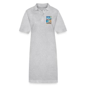 Las Palmas de Gran Canaria Spain - Stanley/Stella Frauen Bio-Polokleid PAIGER - Schwarz - Vorne