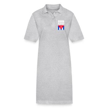 Rueda de Casino - Cuban Salsa - Stanley/Stella PAIGER Organic Women’s Polo Dress - black - Front