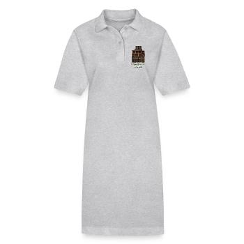 Culture Soundsystem - Robe polo bio PAIGER Stanley/Stella Femme - noir - Devant