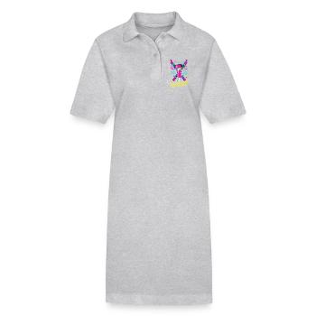 Ski You Later At The Bar - Stanley/Stella PAIGER Organic Women’s Polo Dress - black - Front