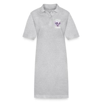 Anstaltsleitung Chef Leitung - Stanley/Stella Frauen Bio-Polokleid PAIGER - Schwarz - Vorne