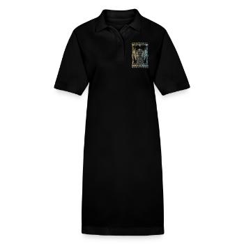 Cthulhu - Stanley/Stella Frauen Bio-Polokleid PAIGER - Schwarz - Vorne