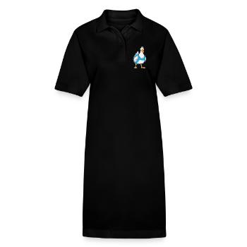 Canard Jogger Jogging Sport - Robe polo bio PAIGER Stanley/Stella Femme - noir - Devant