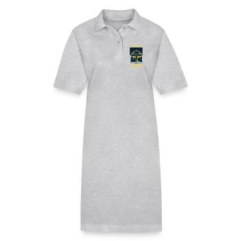 I Want To Leave Humour Burn Out & Escape - Stanley/Stella PAIGER Organic Women’s Polo Dress - black - Front