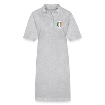 Cork Ireland Shield Crest - Stanley/Stella PAIGER Organic Women’s Polo Dress - black - Front