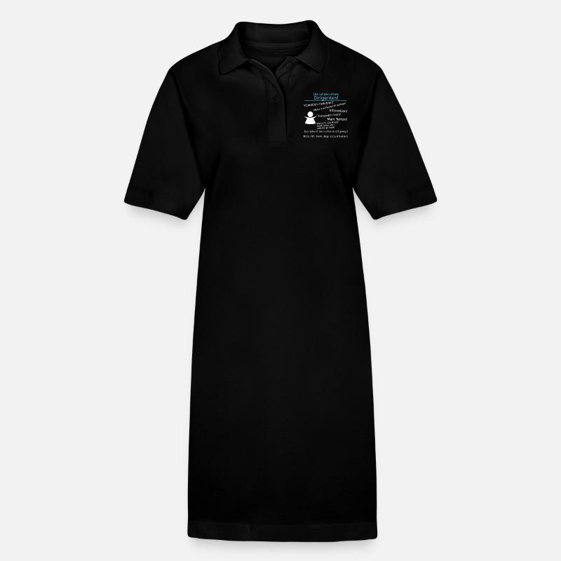 Die Leiden eines Dirigenten Geschenk Orchester - Stanley/Stella Frauen Bio-Polokleid PAIGER - Schwarz