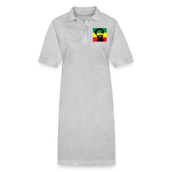 Reggae eu - Stanley/Stella PAIGER Organic Women’s Polo Dress - black - Front