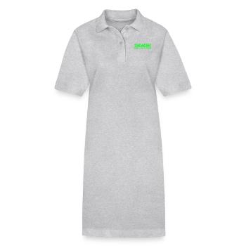 Montags könnt ich kotzen Arbeit Motivation Idee - Stanley/Stella Frauen Bio-Polokleid PAIGER - Schwarz - Vorne