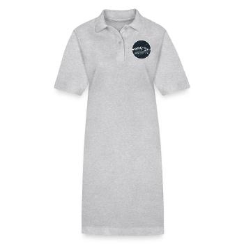 Espace Montagne - Robe polo bio PAIGER Stanley/Stella Femme - noir - Devant