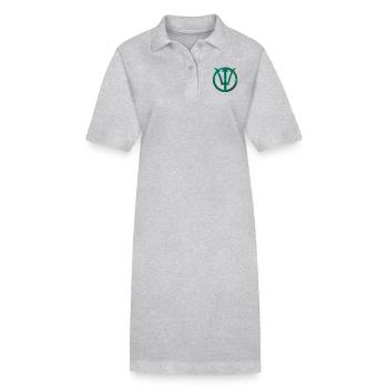 Poseidon Neptune - Stanley/Stella PAIGER Organic Women’s Polo Dress - black - Front