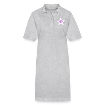 Pornstar - Stanley/Stella Frauen Bio-Polokleid PAIGER - Schwarz - Vorne