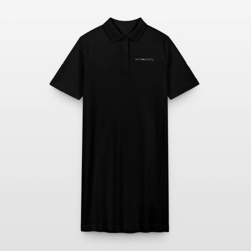 HelloWorld Programm Code Coding Informatik Stanley/Stella Frauen Bio-Polokleid PAIGER