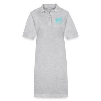 Panther - Stanley/Stella Frauen Bio-Polokleid PAIGER - Schwarz - Vorne