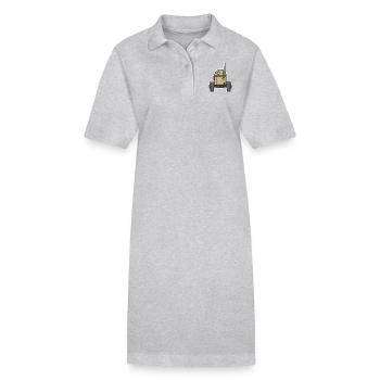 Cadeau de science-fiction robot Nerd Future Bot - Robe polo bio PAIGER Stanley/Stella Femme - noir - Devant