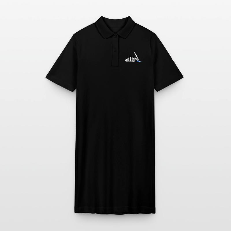 Evolution de l'évolution de la planche à voile Robe polo bio PAIGER Stanley/Stella Femme