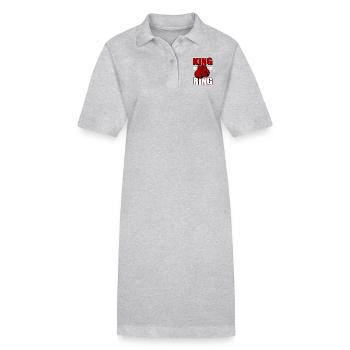 Boxing Boxer Fighter Boxing Martial Arts Boxing Ring - Stanley/Stella PAIGER Organic Women’s Polo Dress - black - Front