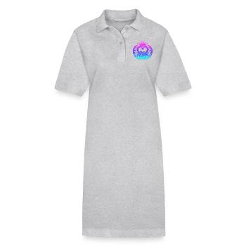 Fantasy Dragon Anime Dragon Head Mythical reptile - Stanley/Stella PAIGER Organic Women’s Polo Dress - black - Front