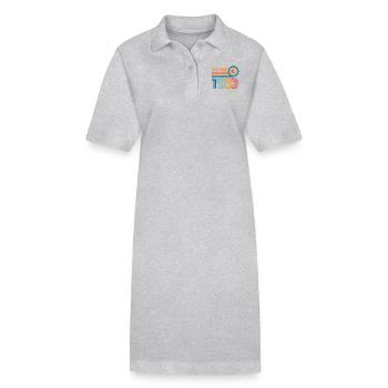 Vintage 1933 edition - Stanley/Stella PAIGER Organic Women’s Polo Dress - black - Front