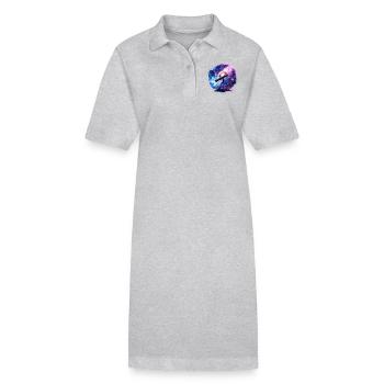 Ein Teleskop erweitert unseren Horizont - Stanley/Stella Frauen Bio-Polokleid PAIGER - Schwarz - Vorne