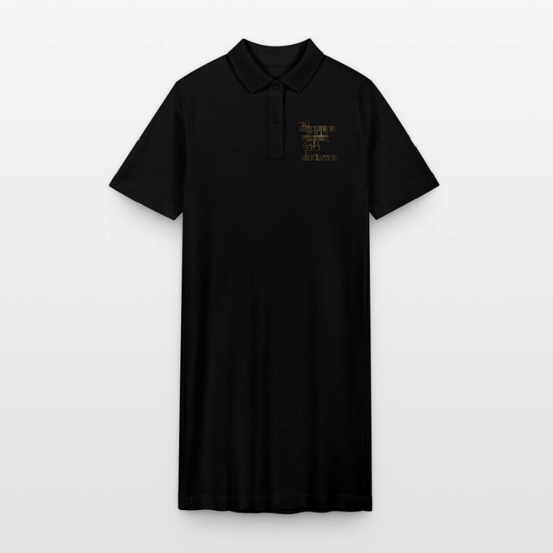 Die Revolution wird feministisch sein, oder wird sie es nicht sein Stanley/Stella Frauen Bio-Polokleid PAIGER