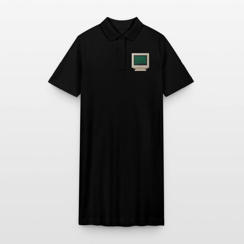 CRT - Binary Code Stanley/Stella PAIGER Organic Women’s Polo Dress