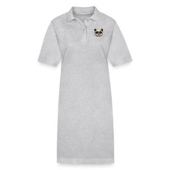 DevOps: Oopsie Panda - nothing major - Stanley/Stella PAIGER Organic Women’s Polo Dress - black - Front