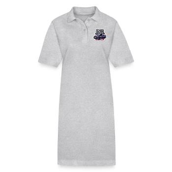 Purple Power - Stanley/Stella Frauen Bio-Polokleid PAIGER - Schwarz - Vorne