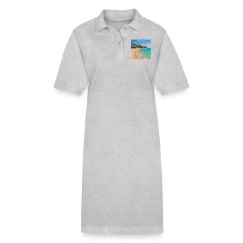Égypte Baie de Soma - Robe polo bio PAIGER Stanley/Stella Femme - noir - Devant