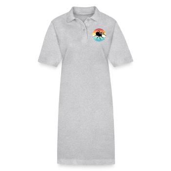 Spinne - Stanley/Stella Frauen Bio-Polokleid PAIGER - Schwarz - Vorne