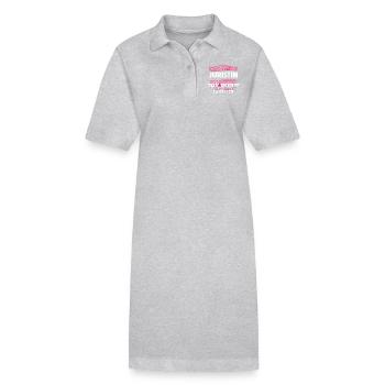 JURISTIN - Die Auserwählte - Stanley/Stella Frauen Bio-Polokleid PAIGER - Schwarz - Vorne