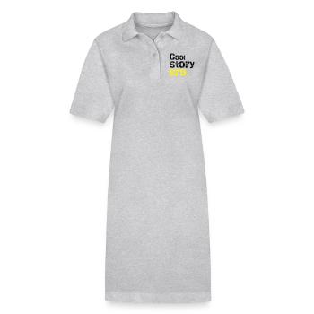 Cool story Bro - Stanley/Stella PAIGER Organic Women’s Polo Dress - black - Front
