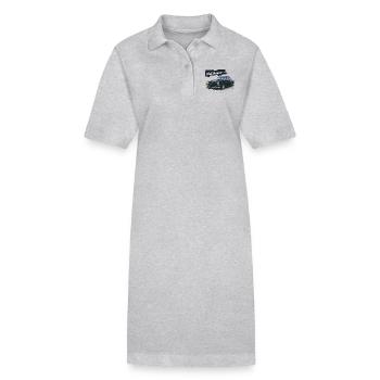 Oldtimer Car, Design, Oldscool, Automotive - Stanley/Stella PAIGER Organic Women’s Polo Dress - black - Front