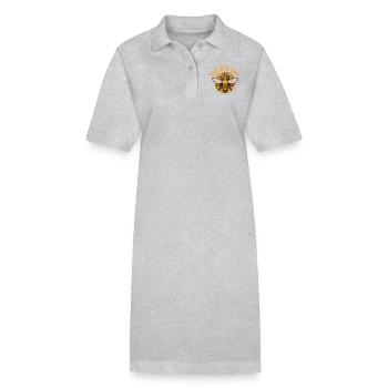 The Bee Guy Beekeeping Apiarist Beekeeper - Stanley/Stella PAIGER Organic Women’s Polo Dress - black - Front