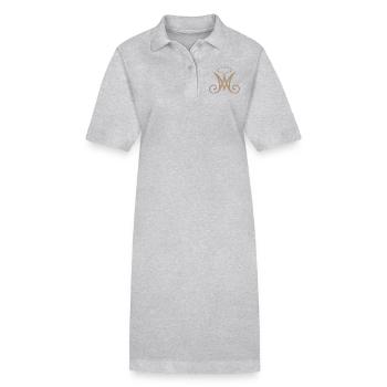 Auspice Maria - Stanley/Stella PAIGER Organic Women’s Polo Dress - black - Front