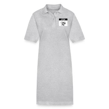 zitieren Sie Färbung faul Pinguin Zebra Panda - Stanley/Stella Frauen Bio-Polokleid PAIGER - Schwarz - Vorne