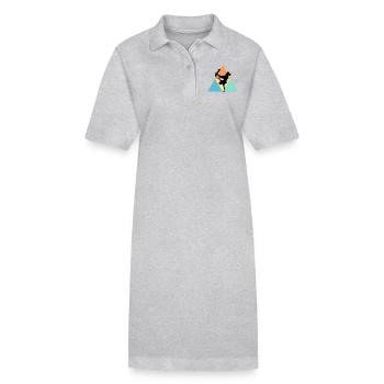 Skateboarding - Stanley/Stella Frauen Bio-Polokleid PAIGER - Schwarz - Vorne