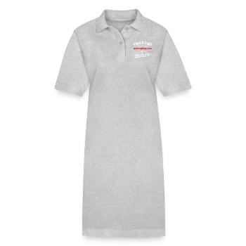Altenpflegerin Pflegerin Krankenpflegerin - Stanley/Stella Frauen Bio-Polokleid PAIGER - Schwarz - Vorne