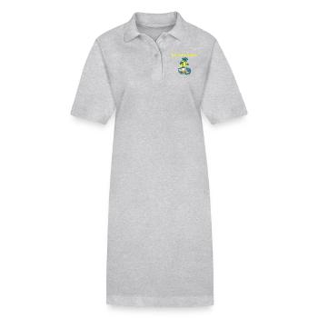 Bahama Lama - Stanley/Stella Frauen Bio-Polokleid PAIGER - Schwarz - Vorne