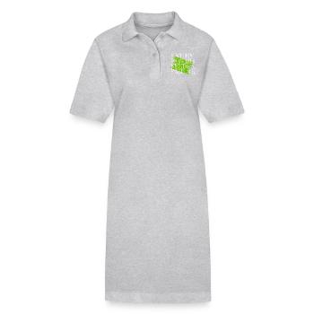 birthday present idea lumberjack arboriculture - Stanley/Stella Frauen Bio-Polokleid PAIGER - Schwarz - Vorne