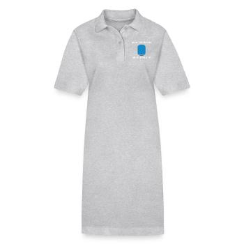 Always Expecting Rain even under a cloudless Sky - Stanley/Stella Frauen Bio-Polokleid PAIGER - Schwarz - Vorne