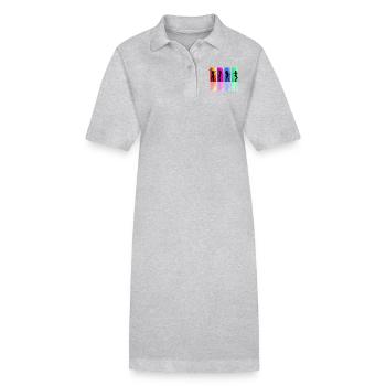 Tanzen - Stanley/Stella Frauen Bio-Polokleid PAIGER - Schwarz - Vorne