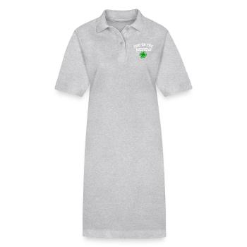 Dibs On The Redhead cooler Lustige St Patricks Day - Stanley/Stella Frauen Bio-Polokleid PAIGER - Schwarz - Vorne