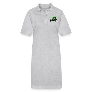 Hot Rod - Stanley/Stella PAIGER Organic Women’s Polo Dress - black - Front