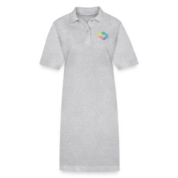 Abstract design Graffiti skater Orginal trend fashion - Stanley/Stella PAIGER Organic Women’s Polo Dress - black - Front