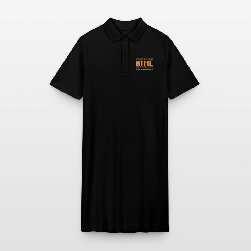 html saying gift computer science party flirt code Stanley/Stella PAIGER Organic Women’s Polo Dress