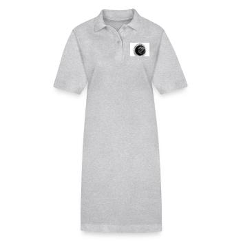 Final eclipse - Stanley/Stella PAIGER Organic Women’s Polo Dress - black - Front