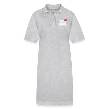 Lass mich Arzt, ich bin durch! Spruch Geschenkidee - Stanley/Stella Frauen Bio-Polokleid PAIGER - Schwarz - Vorne