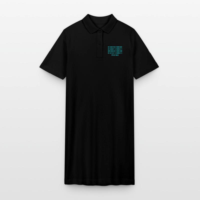 BINARY CODE / BINARY CODE F**K YOU GIFT IDEA Stanley/Stella PAIGER Organic Women’s Polo Dress