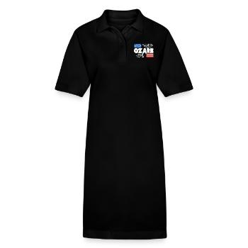 Missouri Ozark - Stanley/Stella Frauen Bio-Polokleid PAIGER - Schwarz - Vorne